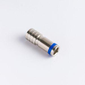 RG6 Compression F Connector – Spring Type
