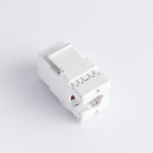 CAT6 Keystone Jack (Dar Tip, 8P/8C, Beyaz)